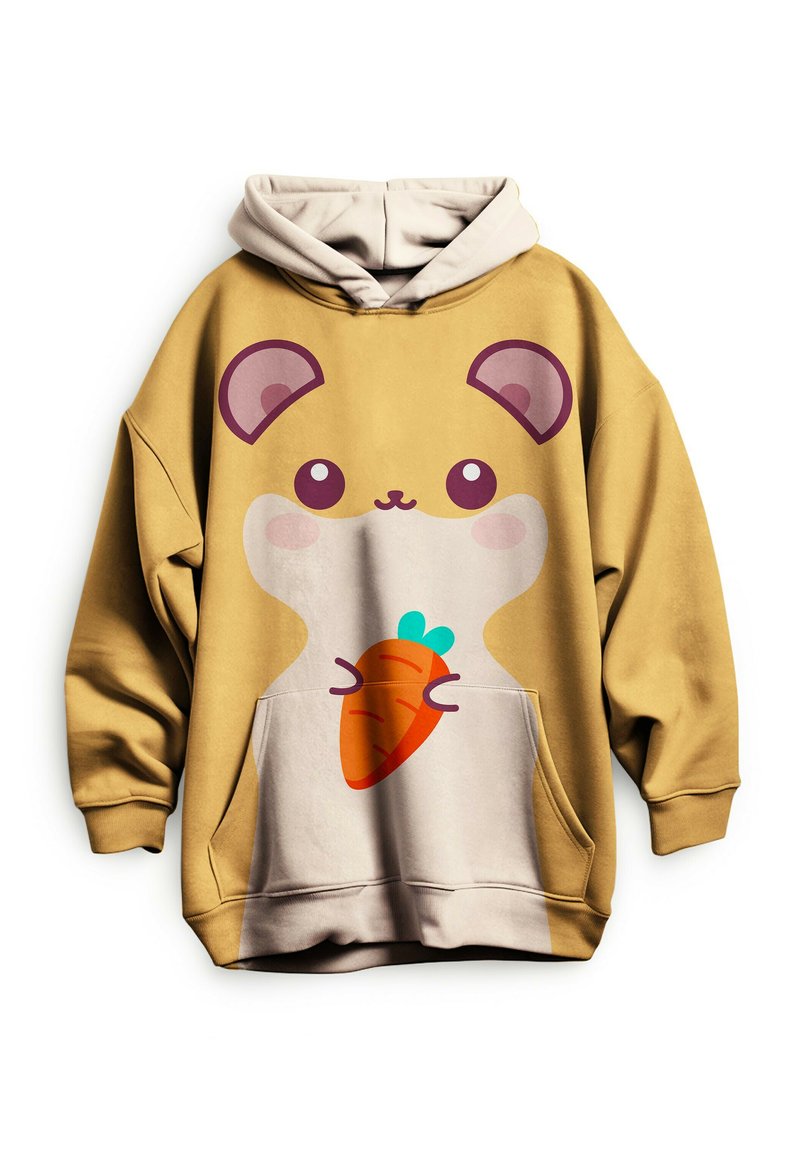 Hoodie Pullover Hoodie Hamster GUGU Miss GO BLANKET HAMSTER Hoodie