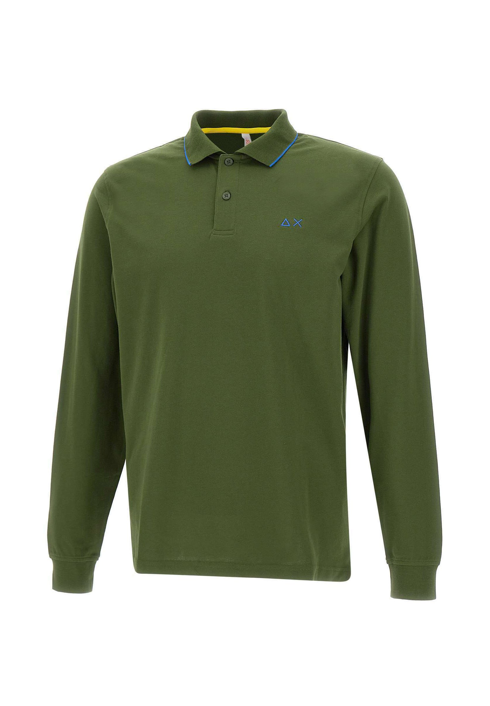 Sun68 SMALL STRIPE Maglietta a manica lunga green/verde