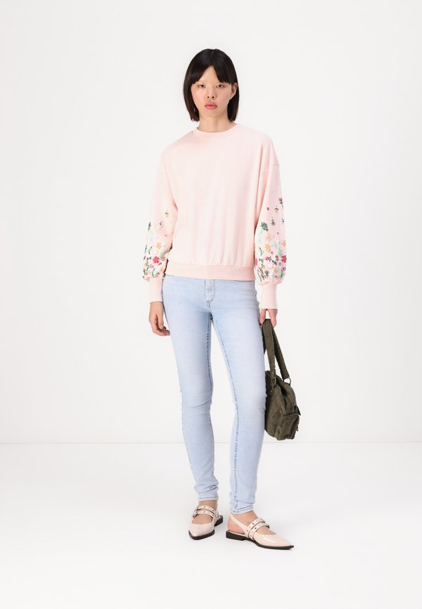 ONLBROOKE O NECK FLOWER - Sweatshirt - potpourri2