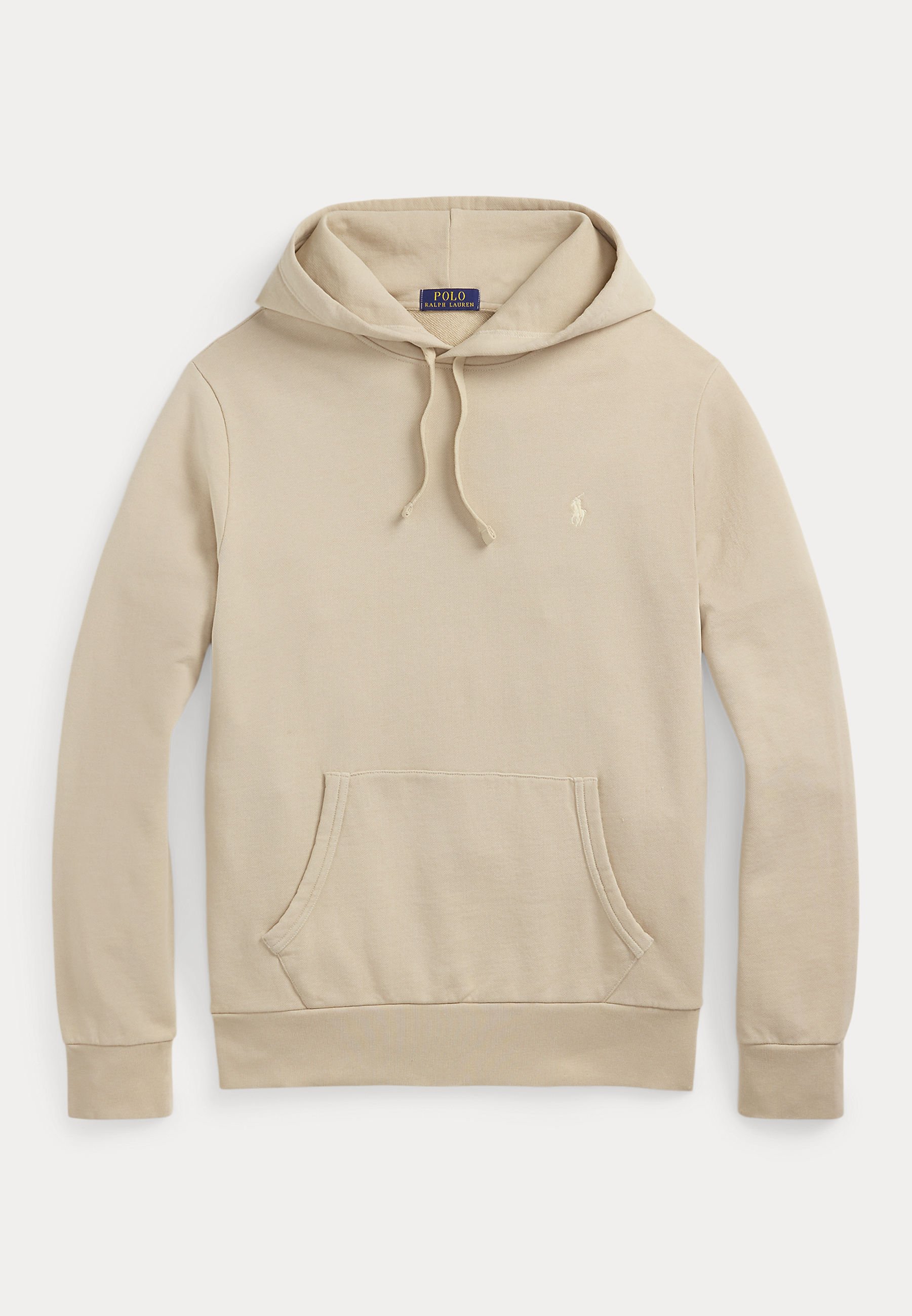 Polo Ralph Lauren LUXURY JERSEY QUARTER-ZIP - Felpa - café tan