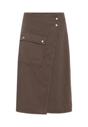 InWear, Jupe portefeuille - coffee quartz