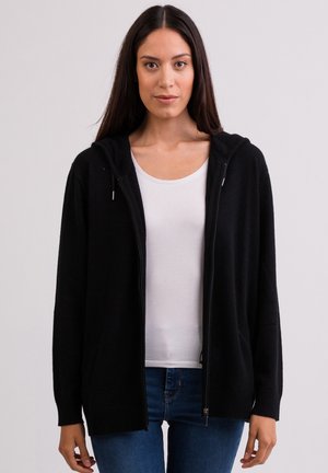 Strickjacke - schwarz