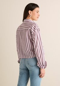 Next LONG SLEEVE - Košilová halenka  - burgundy red stripe