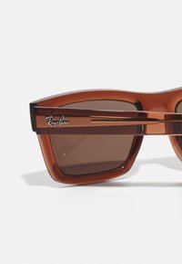 Ray-Ban WARREN UNISEX - Solbriller - transparent brown/dark brown