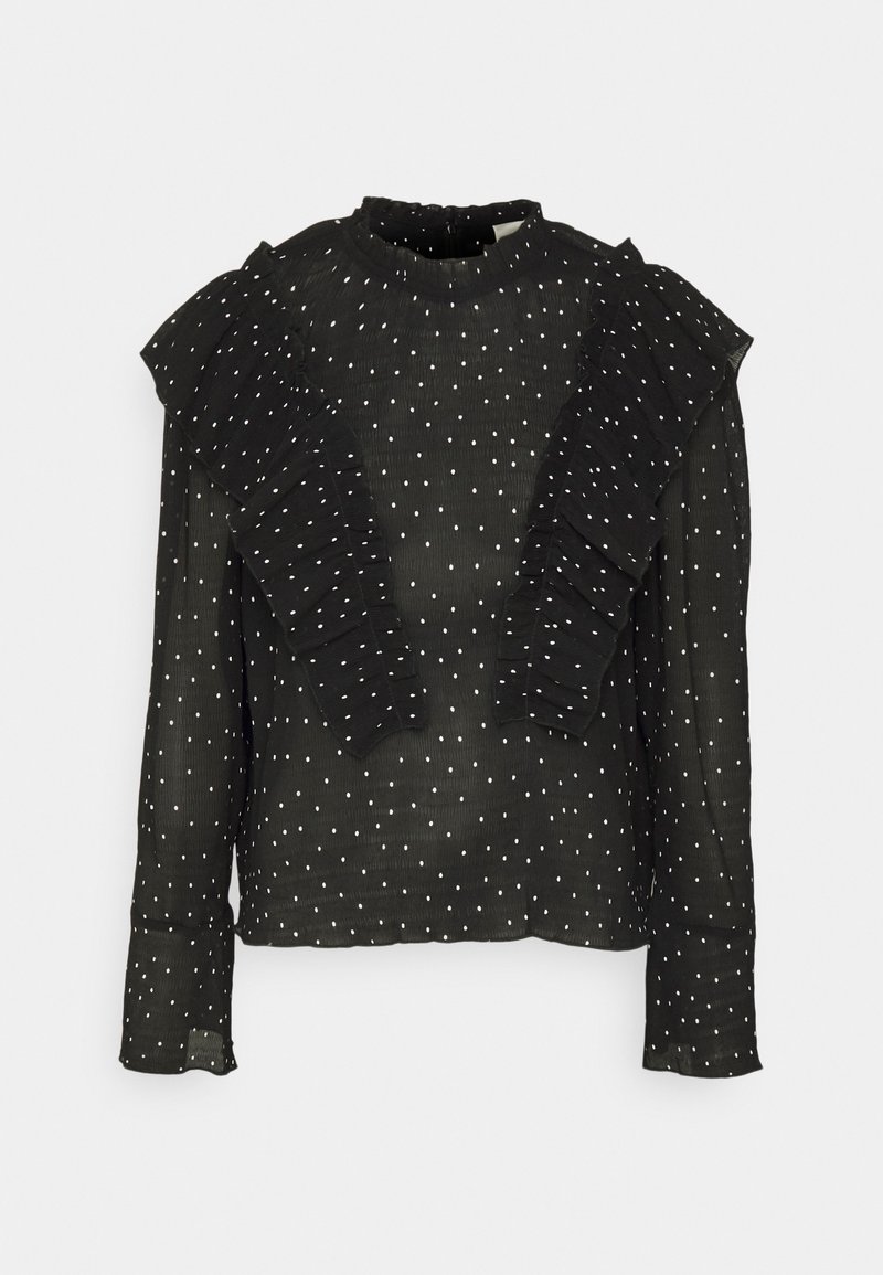 YAS Petite Blouse zwart YAS Petite Blouse zwart