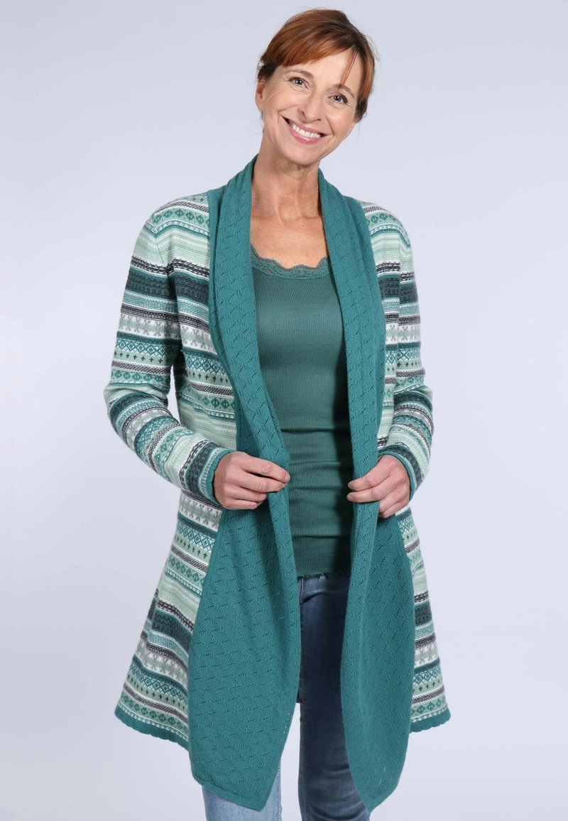 Sylt FREDOLINE Cardigan bottle green/green Zalando.de