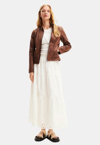 Desigual BIKER - Giacca in similpelle - brown