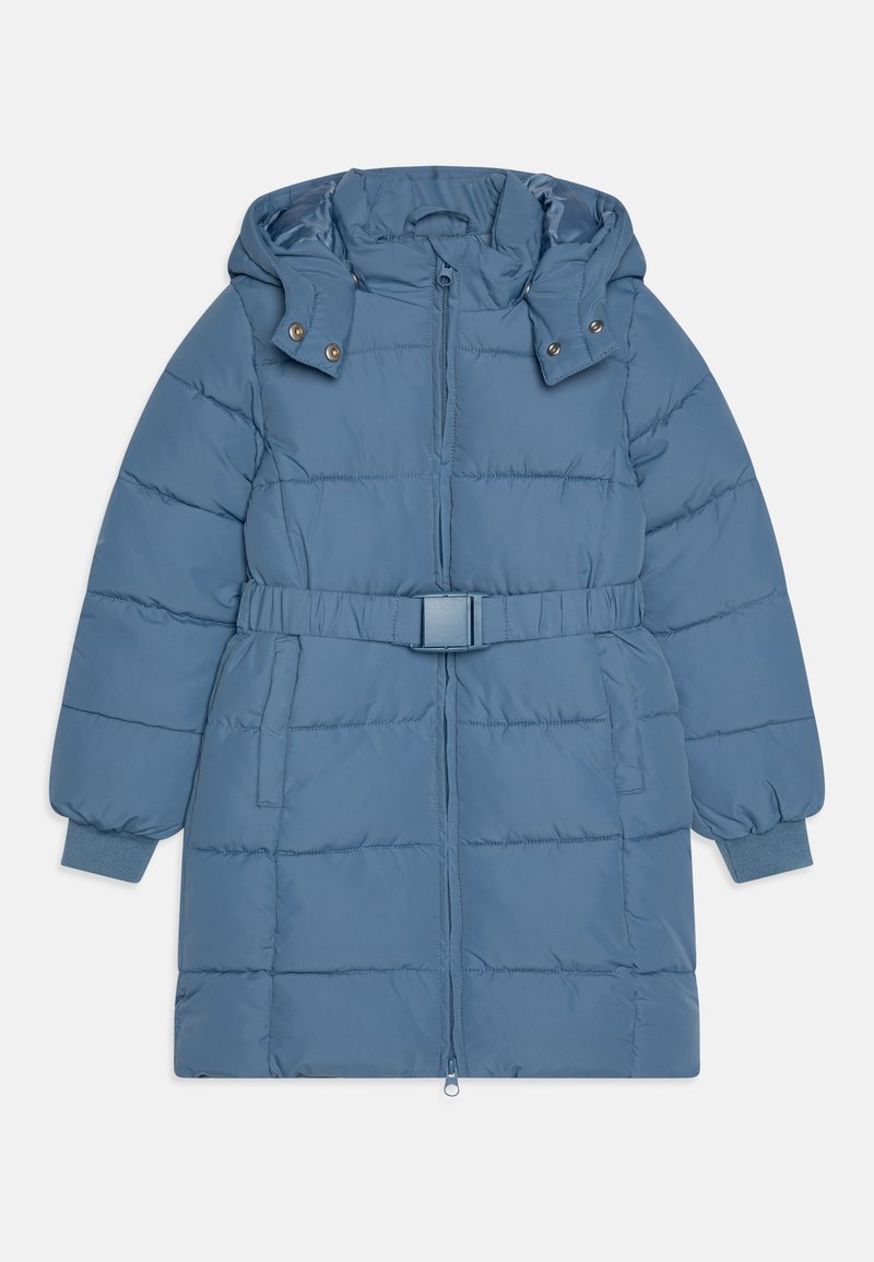ONLY GIRLS KOGMAGGI BELT HOODED PUFFER  - Ziemas mētelis - coronet blue