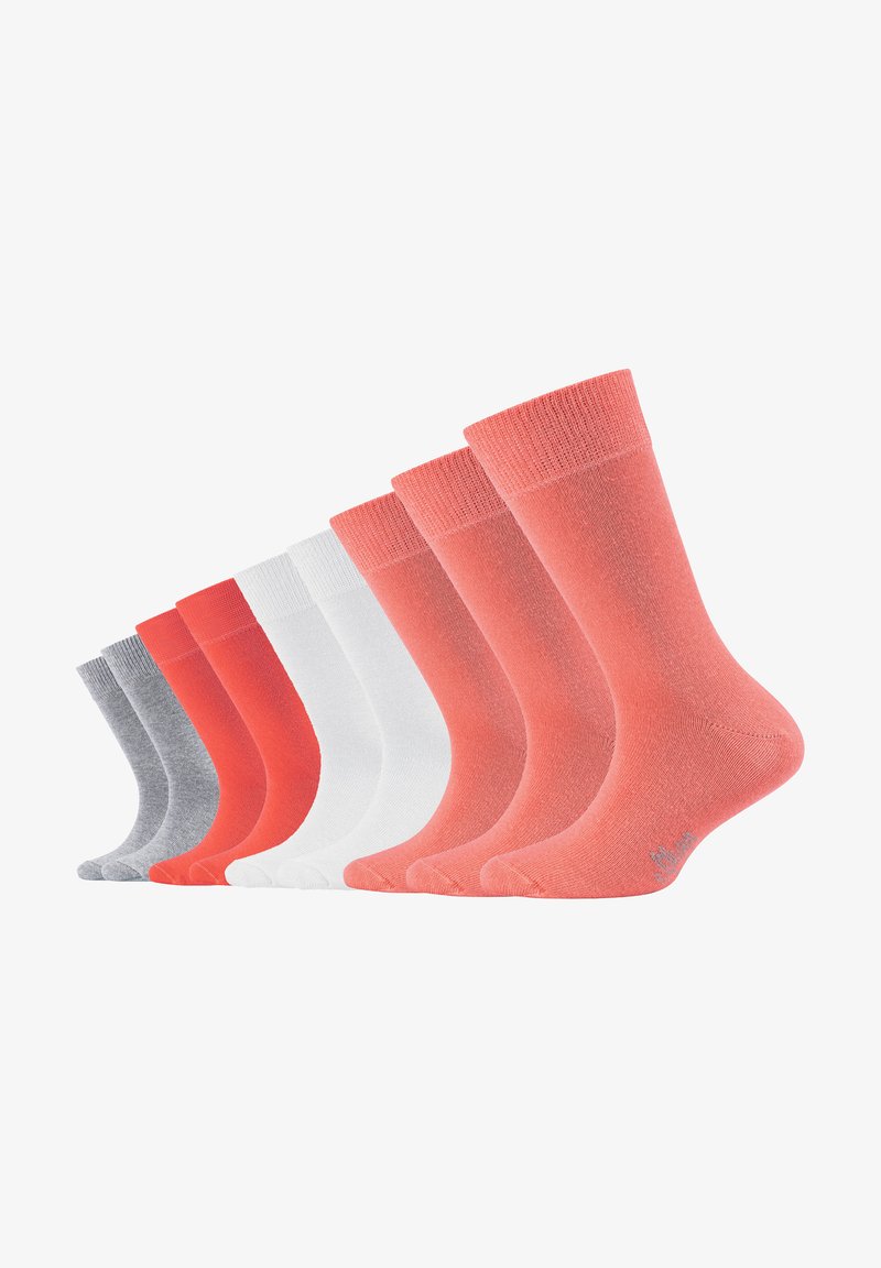 s.Oliver ONLINE ESSENTIAL 9 PACK - Socken - hot coral