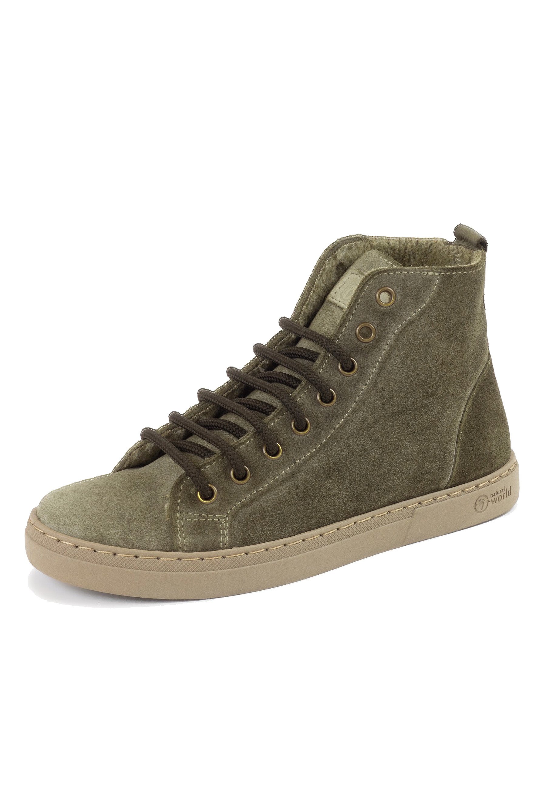 World Botines con cordones - green/verde - Zalando.es