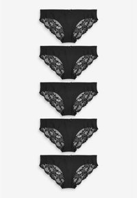 Next NO VPL BRAZILIAN 5 PACK - Slip - black