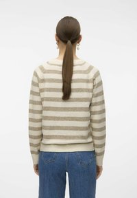 Vero Moda VMDOFFY O NECK - Maglione - birch