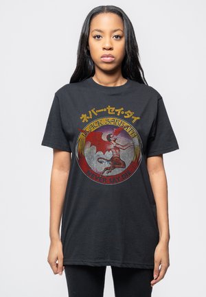 Paradiso Clothing BLACK SABBATH NEVER SAY DIE JAPANESE - Print T-shirt - black