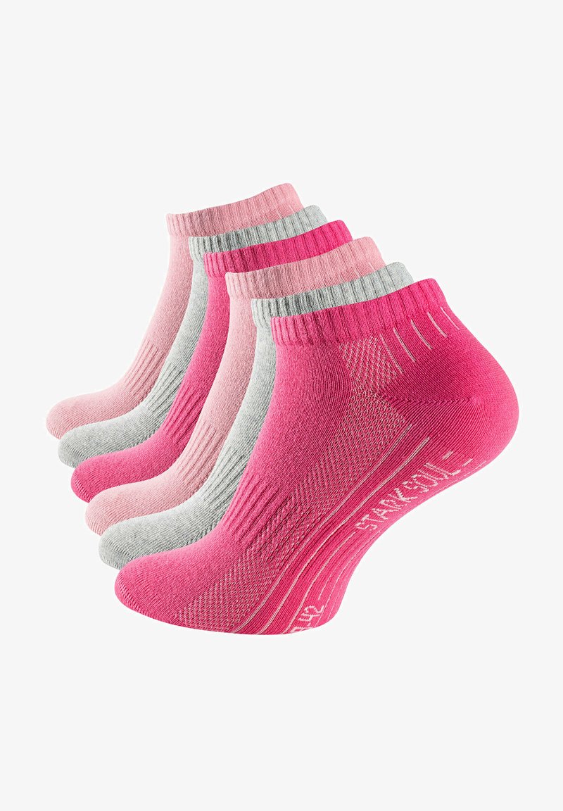 Stark Soul 6 PAAR UNISEX - Calze - pink grau rosa mix