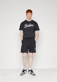 Jordan Träningsshorts - black/white