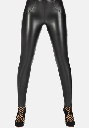 Bas Bleu SHAPELEGGINGS WETLOOK - Legginsy