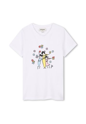 Sonia Rykiel SHORT-SLEEVED - Print T-shirt - blanc