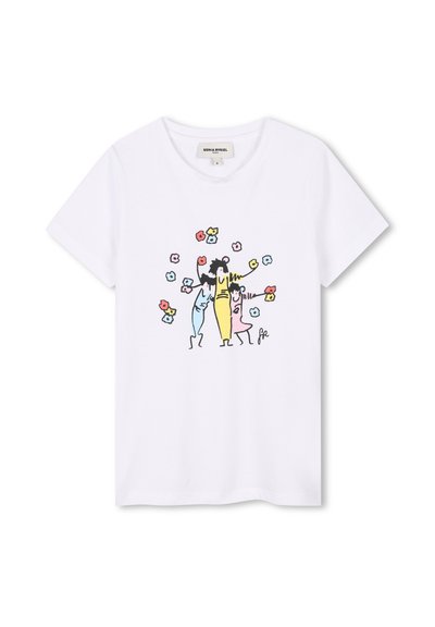 Sonia Rykiel SHORT-SLEEVED - Print T-shirt - blanc