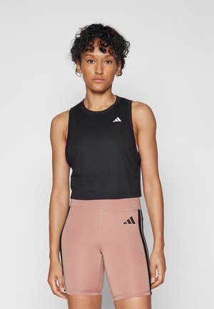 TRAIN ESSENTIALS BOXY WORKOUT - Top - black