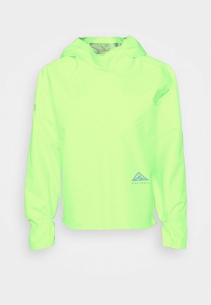 TRAIL GORE TEX - Løpejakke - lime glow/light liquid lime/hyper royal/black