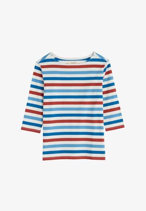 Seasalt Cornwall SAILOR  - T-shirt à manches longues - blue tri scallion lagoon