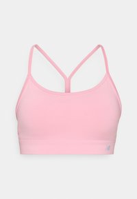 ESSENTIAL YOGA BRA - Kergelt toetav spordirinnahoidja - pink taffy