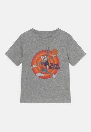 SPACE JAM TUNE SQUAD NAME NUMBER TEE BUGS BUNNY UNISEX - Camiseta estampada - grey