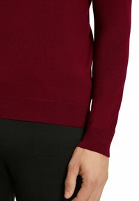 FALKE BASIC NEW MERINO CREW NECK - Strickpullover - wine