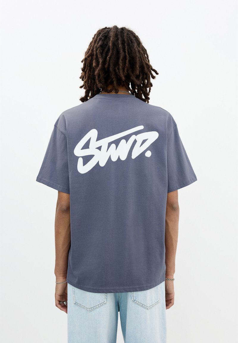 PULL&BEAR - LICENSE - T-shirt con stampa - blue, Ingrandire