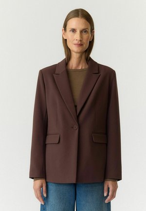 YAS YASLIKKA LS BLAZER S. NOOS - Blazer - chicory coffee