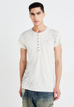 FENCE SHORT SLEEVE - Printtipaita - offwhite