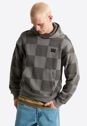 Vans, TONAL CHECK STRETCH LOGO PULLOVER. - Jersey con capucha - dark grey