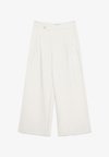 SMART CROSSOVER WAIST - Pantalon classique - white