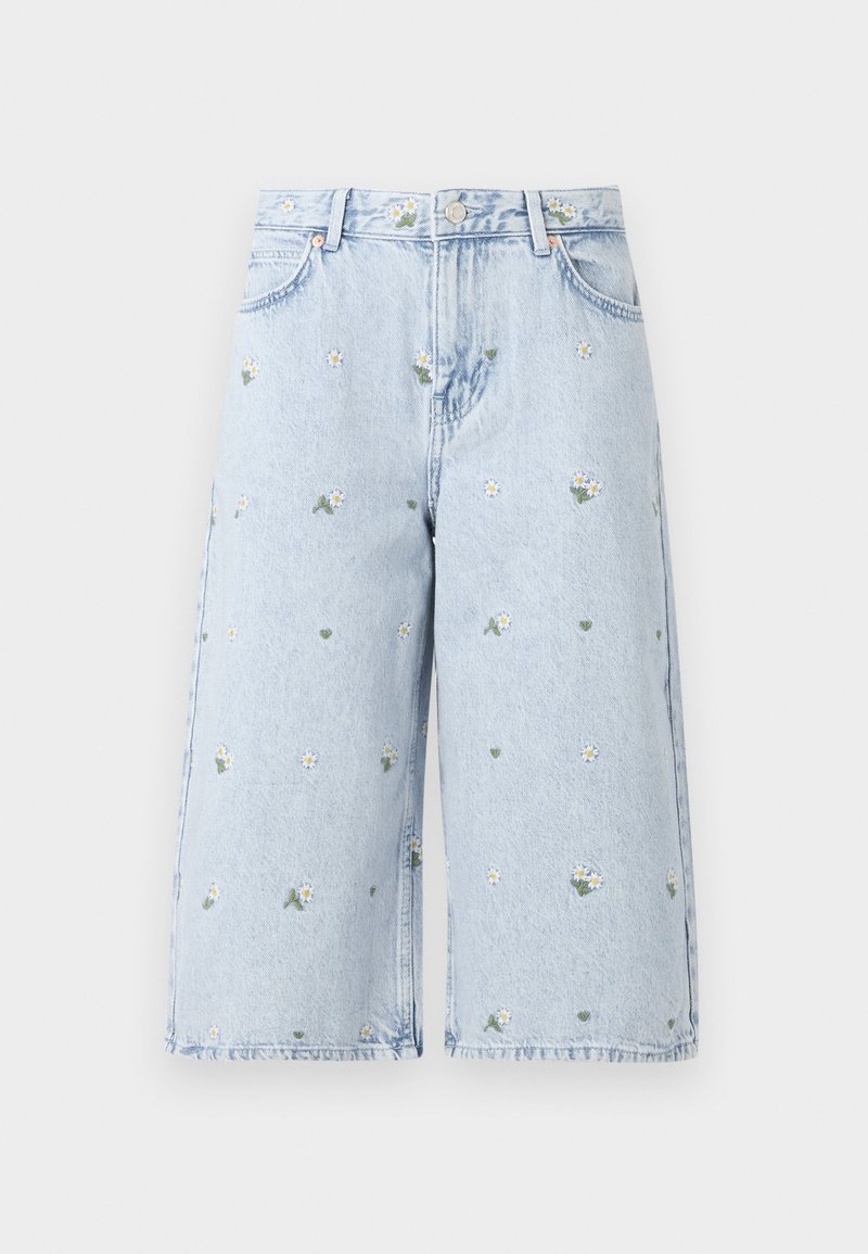 Only Jeansshort lichtblauw denim