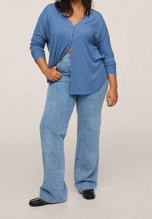 Strickjacke - dark blue