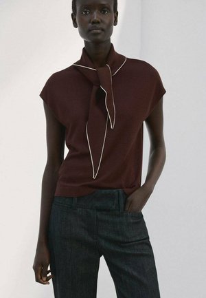 Majica kratkih rukava s printom - brown