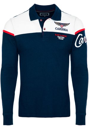 CARISMA MIT STICKEREI RACING TEAM - Poloshirts - blau