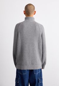 Carhartt WIP MARLON HALF ZIP - Pulover - grey heather