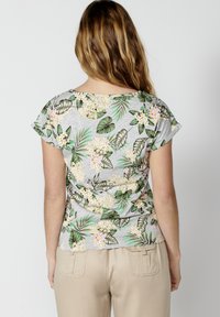 Koroshi SHORT SLEEVE - T-shirt imprimé - gris claro vigoré light grey vigoré