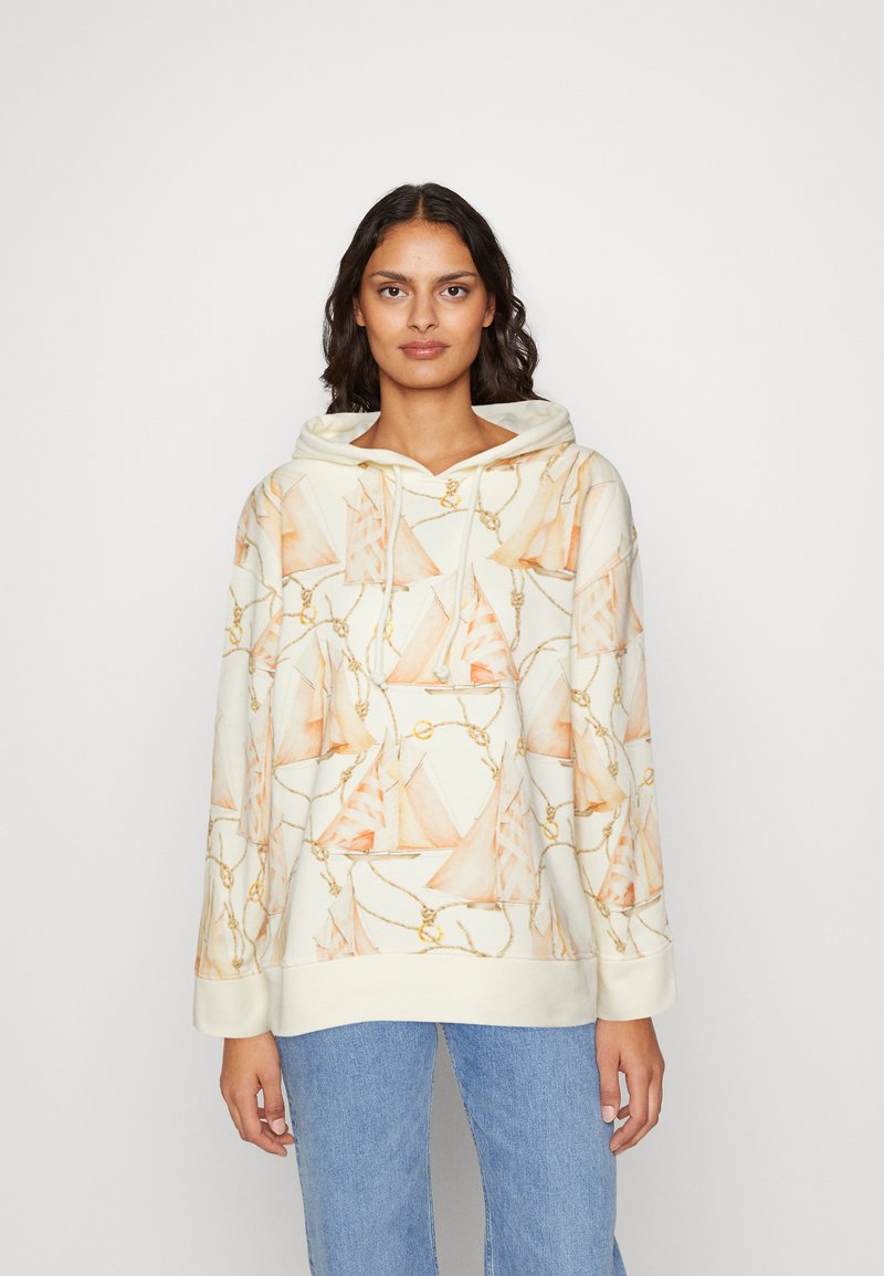 GANT SAILING HOODIE Sweatshirt cream/écru ZALANDO.FR