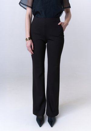 JOAN - Stoffhose - black