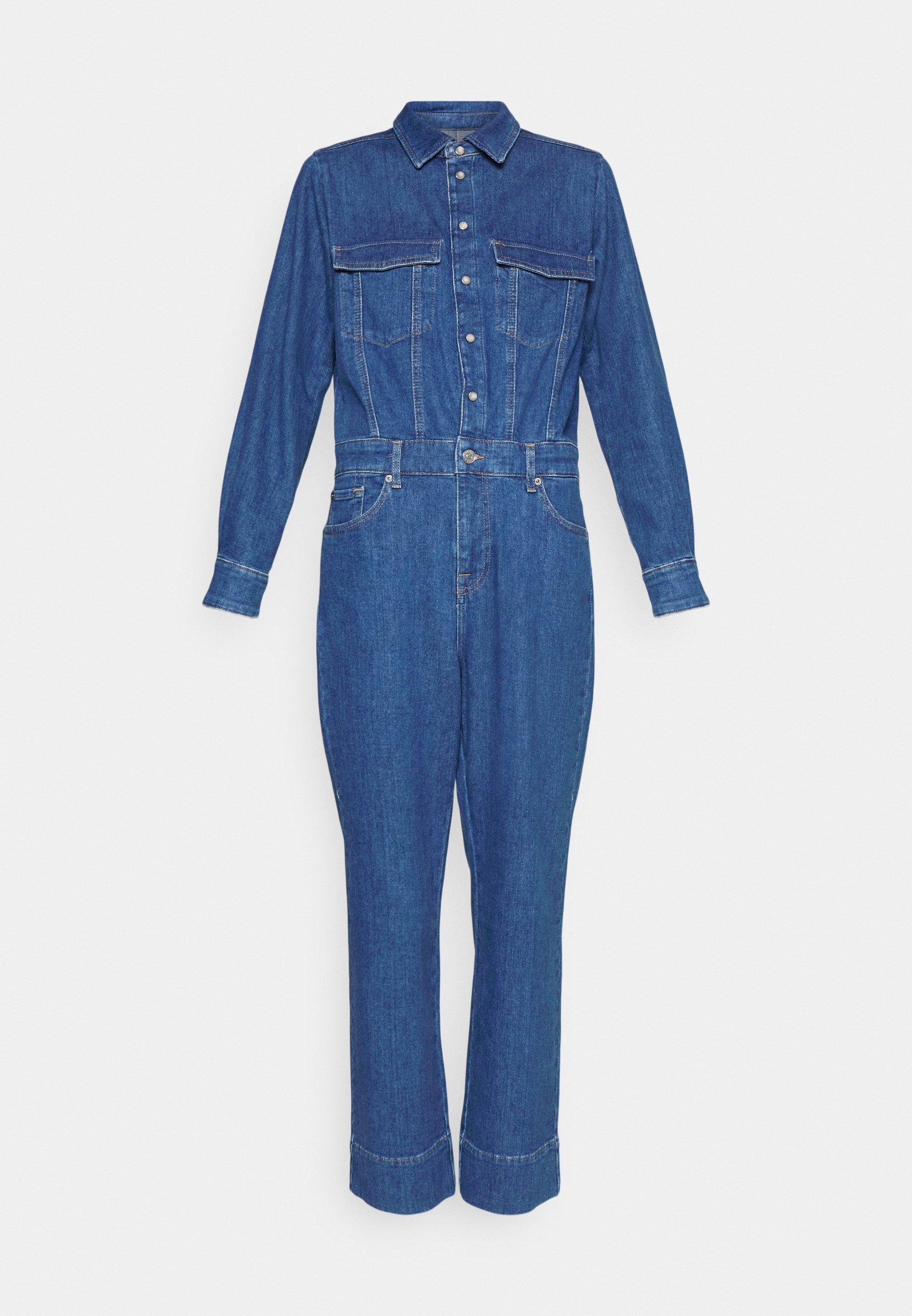 mankind LUXE SOUL - Jumpsuit - mid blue 