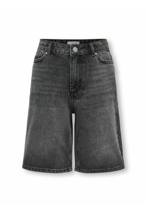 KOGSONNY NORMAL GESCHNITTEN  - Farmer rövidnadrágok - washed black
