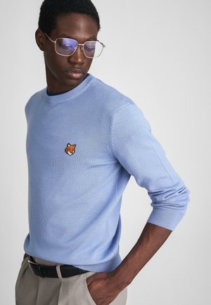FOX HEAD REGULAR JUMPER - Striktrøje - powder blue