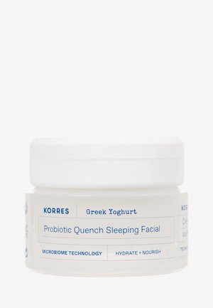 GREEK YOGHURT PROBIOTIC QUENCH SLEEPING FACIAL - Nachtpflege - -