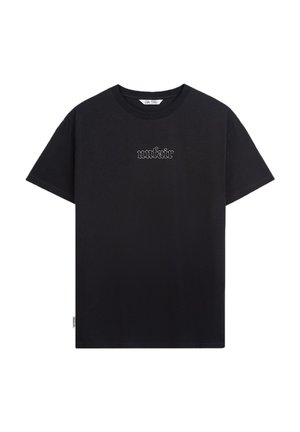 Apdrukāts T-krekls - black