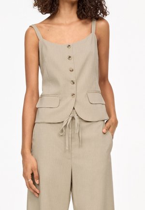 PULL&BEAR, Veste sans manches - sand