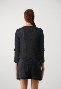 Vero Moda VMSILJA  - Vesta na kopčanje - black