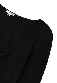 Terranova CON SCOLLO QUADRATO - Maglietta a manica lunga - nero