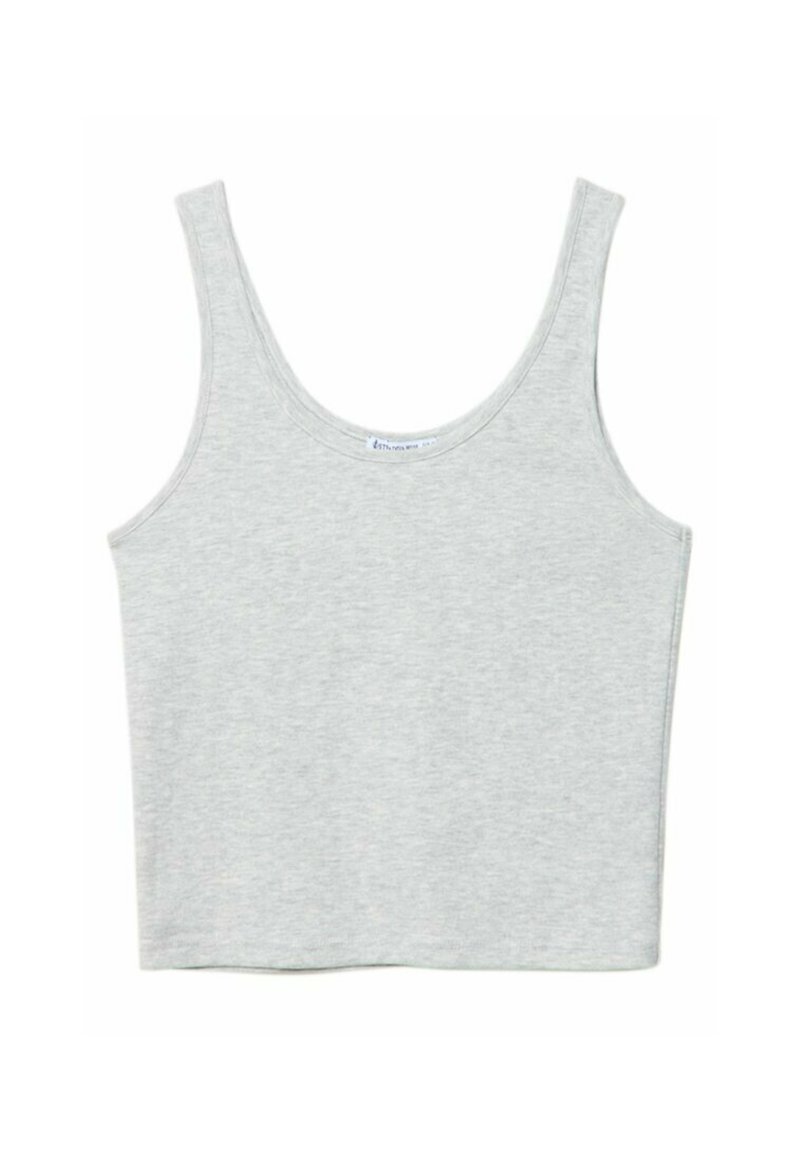 Stradivarius TANK - Top - grey/grau - Zalando.ch
